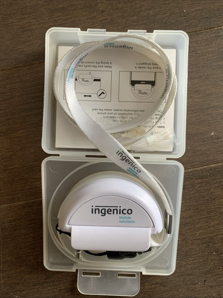 Ingenico Mobile Solutions Audio Jack Card Reader iCMP G5X White