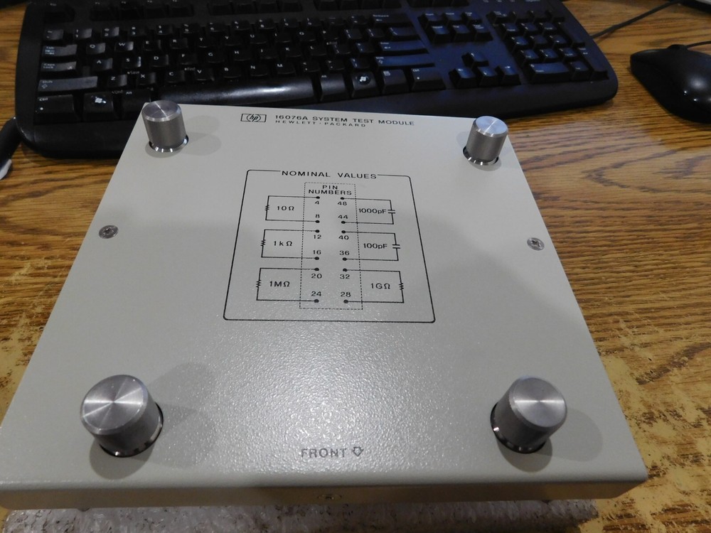 Hewlett Packard Model: 16076A System Test Module