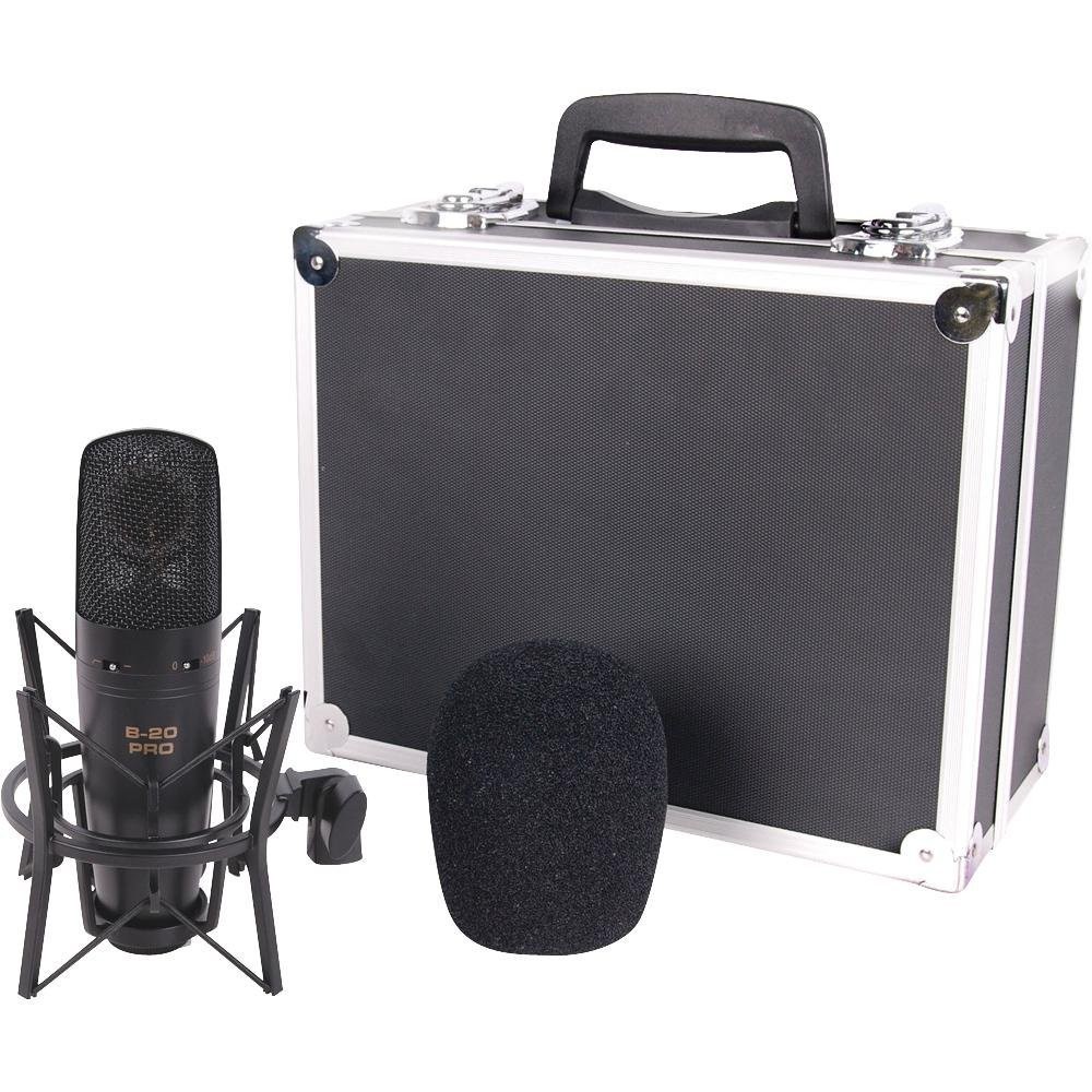 Jammin Pro B20PRO Condenser Microphone - Cardioid, Black