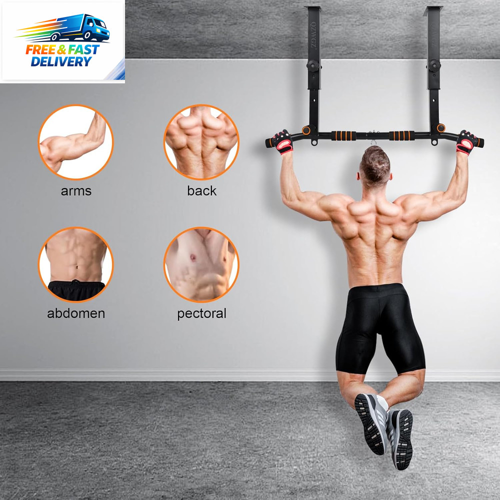 Height Adjustable Pull up Bar, Heavy Duty Pull up Bar, Barmount, Ceiling Mount,