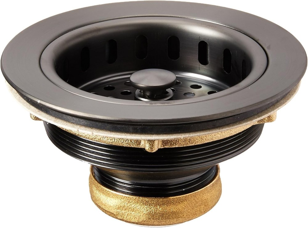 Kitchen Sink Accessories Dark Bronze Kitchen Sink Strainer