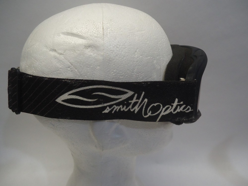 Smith Optics Ski Goggles Adjustable Ventilated Black Frame Great Shape