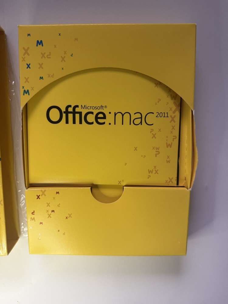 Microsoft Office: Mac 2011 Home& Student - 3 Users / 3 Macs - Complete Box Set