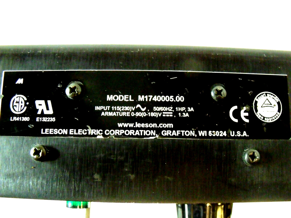 Leeson Model M1740005.00 Speedmaster Speed Controller without Cover