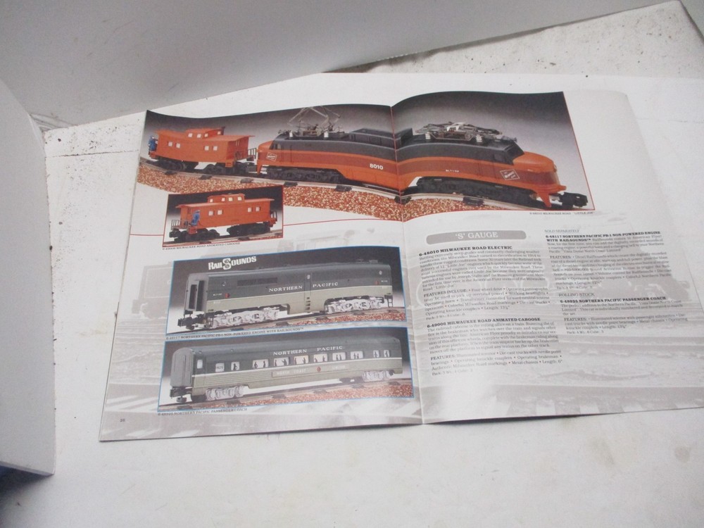 Lionel Catalog 1992 Book One