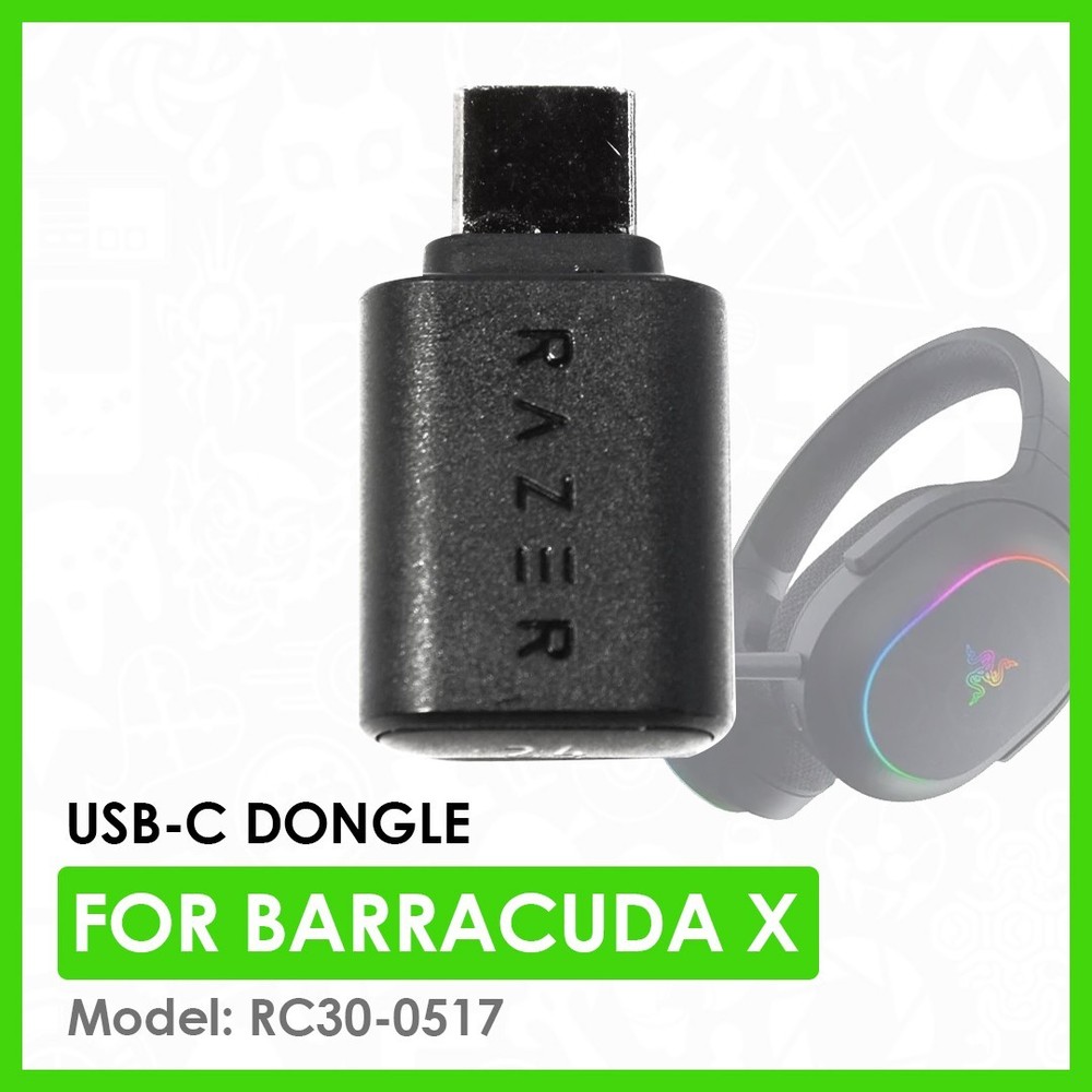 Razer Wireless USB-C Dongle Receiver For Razer Barracuda X Chroma | RC30-0517