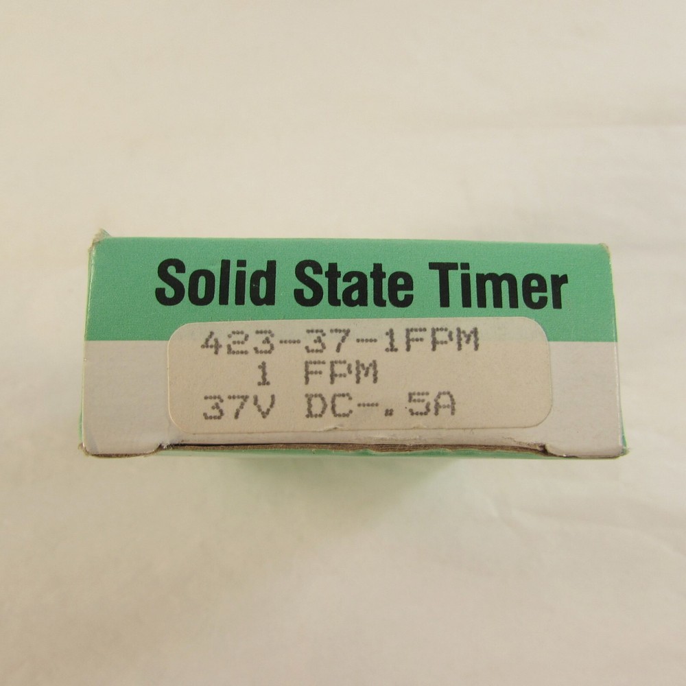 Artisan 423-37-1FPM Solid State Timer DC Flasher Relay 37VDC 0.5A NEW