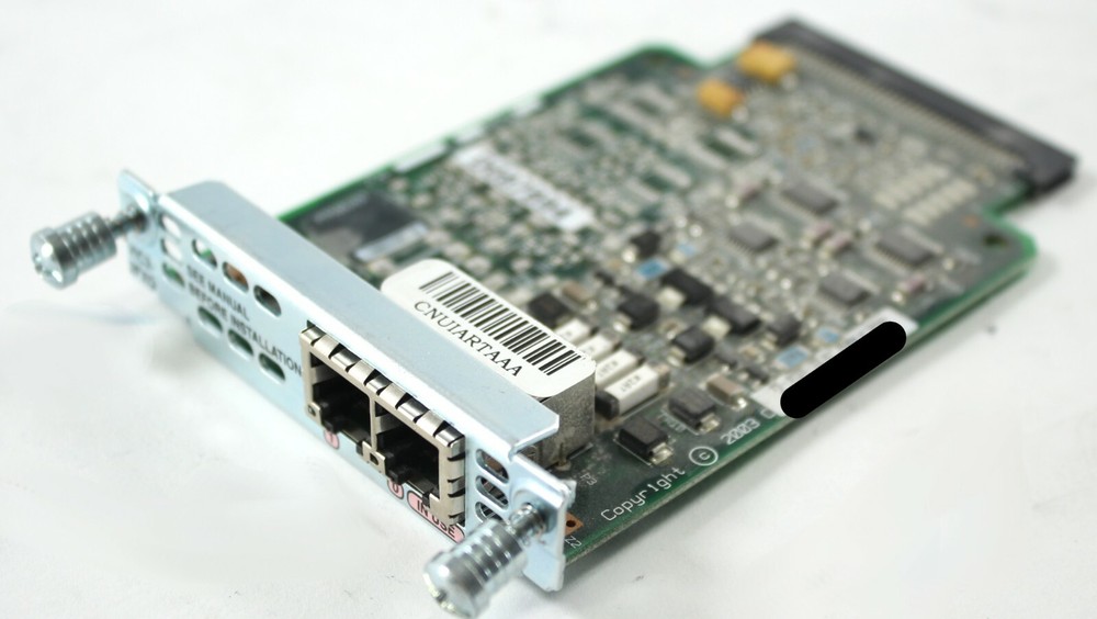 Cisco VIC2-2FXO 2-Port Voice / Fax Interface Card