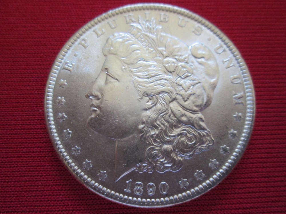 1890-P Morgan Silver Dollar!