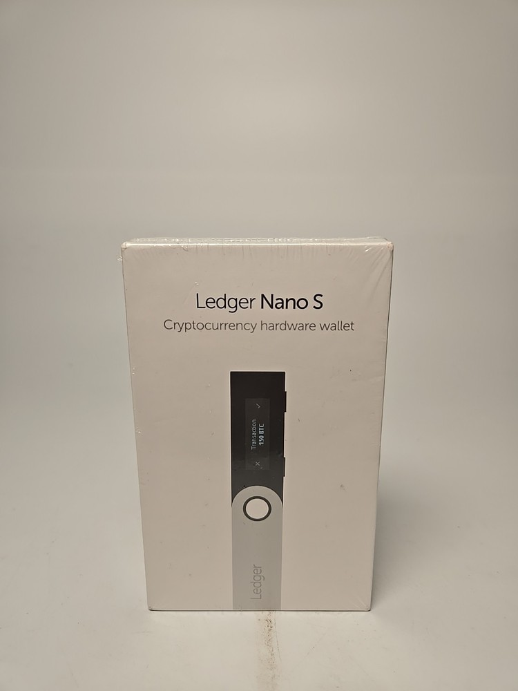 Ledger Nano S Cryptocurrency Hardware Wallet Bitcoin Authentic