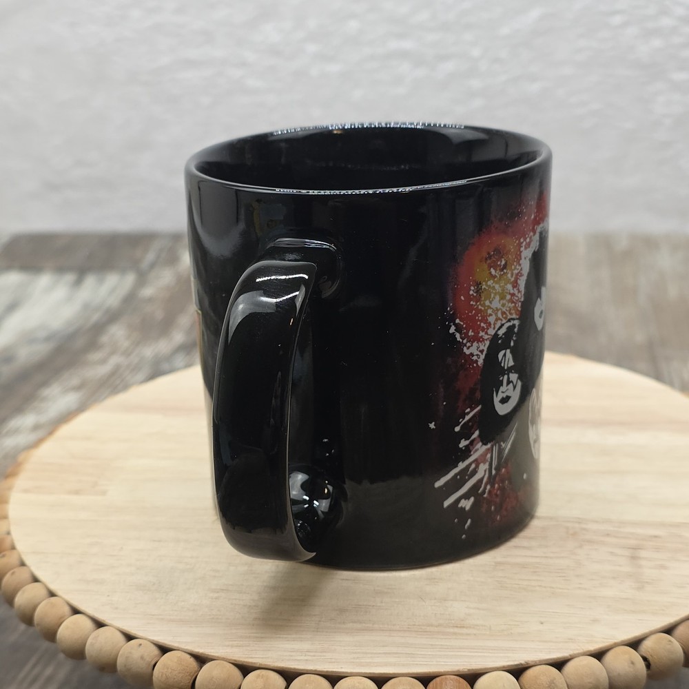 2013 Kiss Catalog Lta. Graphic Black Coffee Mug -2 Sided
