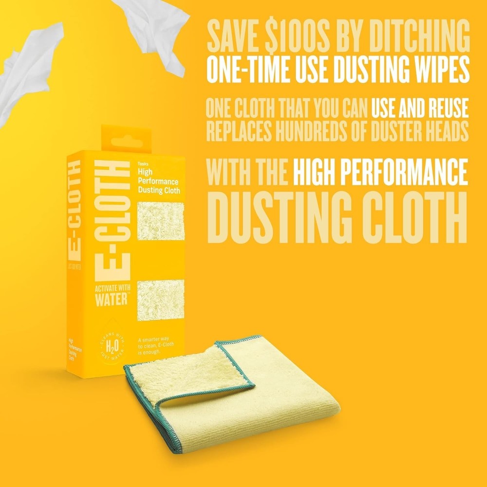High Performance Dusting Cloth - Microfiber Dusters for Cleaning, Supplies fo...