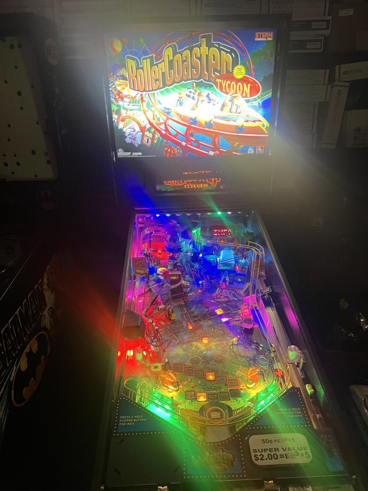 ROLLERCOASTER TYCOON - NON GHOSTING Lighting Kit SUPER BRIGHT PINBALL LED KIT