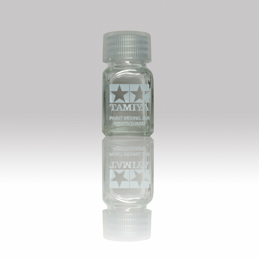TAMIYA SPARE BOTTLE MINI 81043 - SQUARE