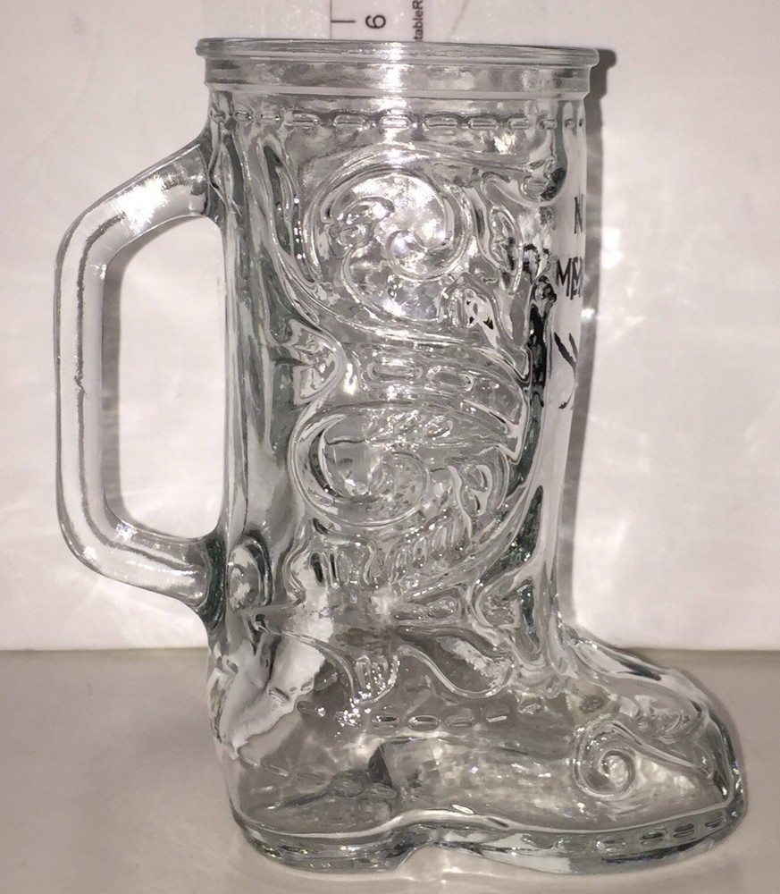 New Mexico Novelty Glass Boot