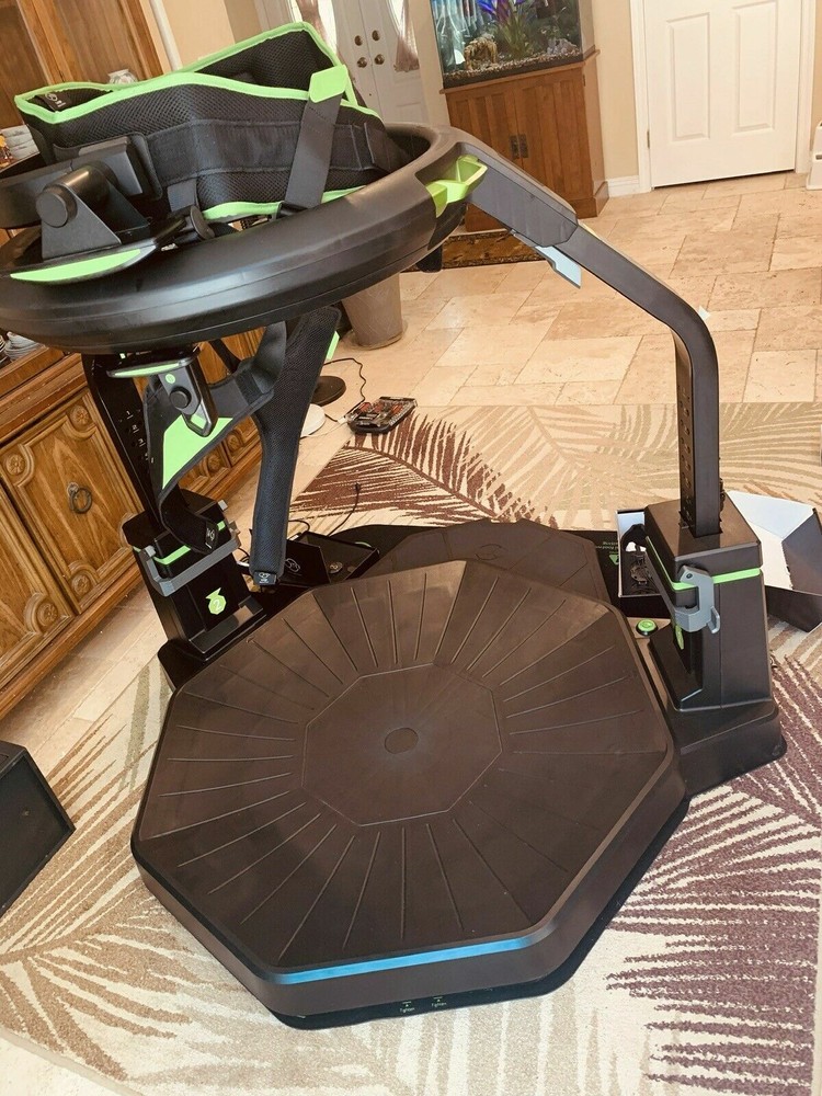 Virtuix Omni Virtual Reality VR Treadmill Platform w/ Adjustable Arm & Ring
