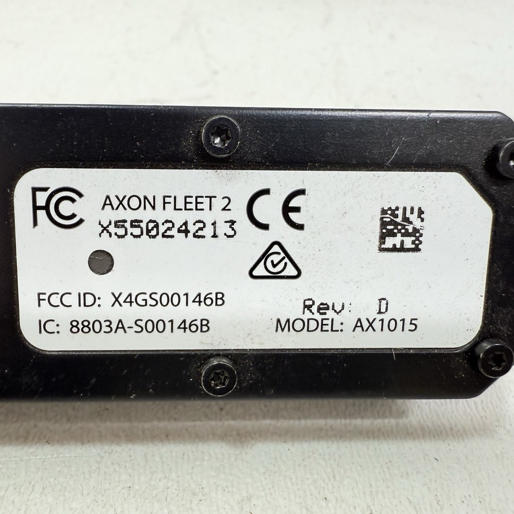 Axon Fleet 2 AX1015 Camera (010924-0)