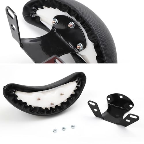 Motorcycle Rear Backrest Driver Backrest in Soft Sponge Material C-TYPE