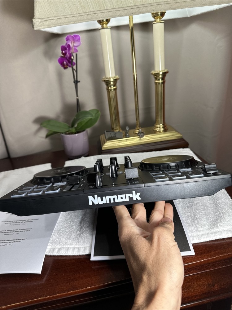 Numark Party Mix II Double Deck Controller with Party Lights NO Power Cord