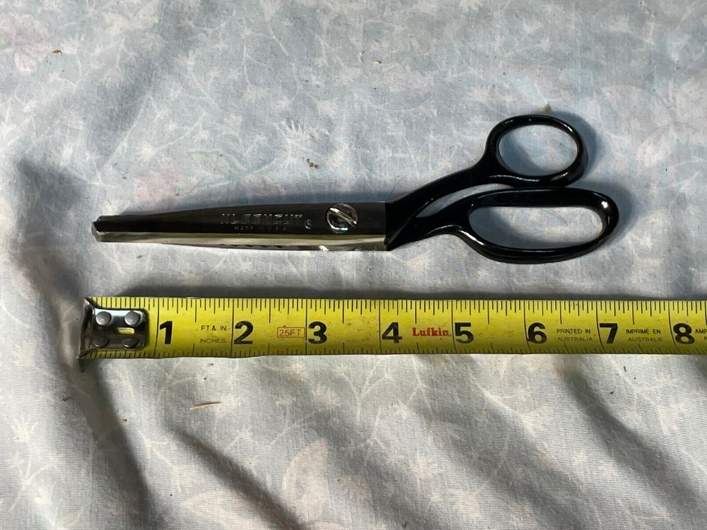 Kleencut Pinking Shears 389 Automatic Stop In Box