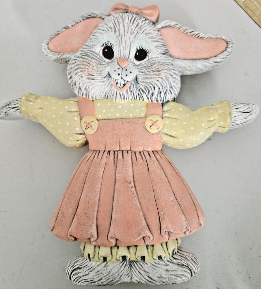Adorable Ceramic Easter Bunnies/ Easter/Home Decor/ Easter DIY Craft Idea