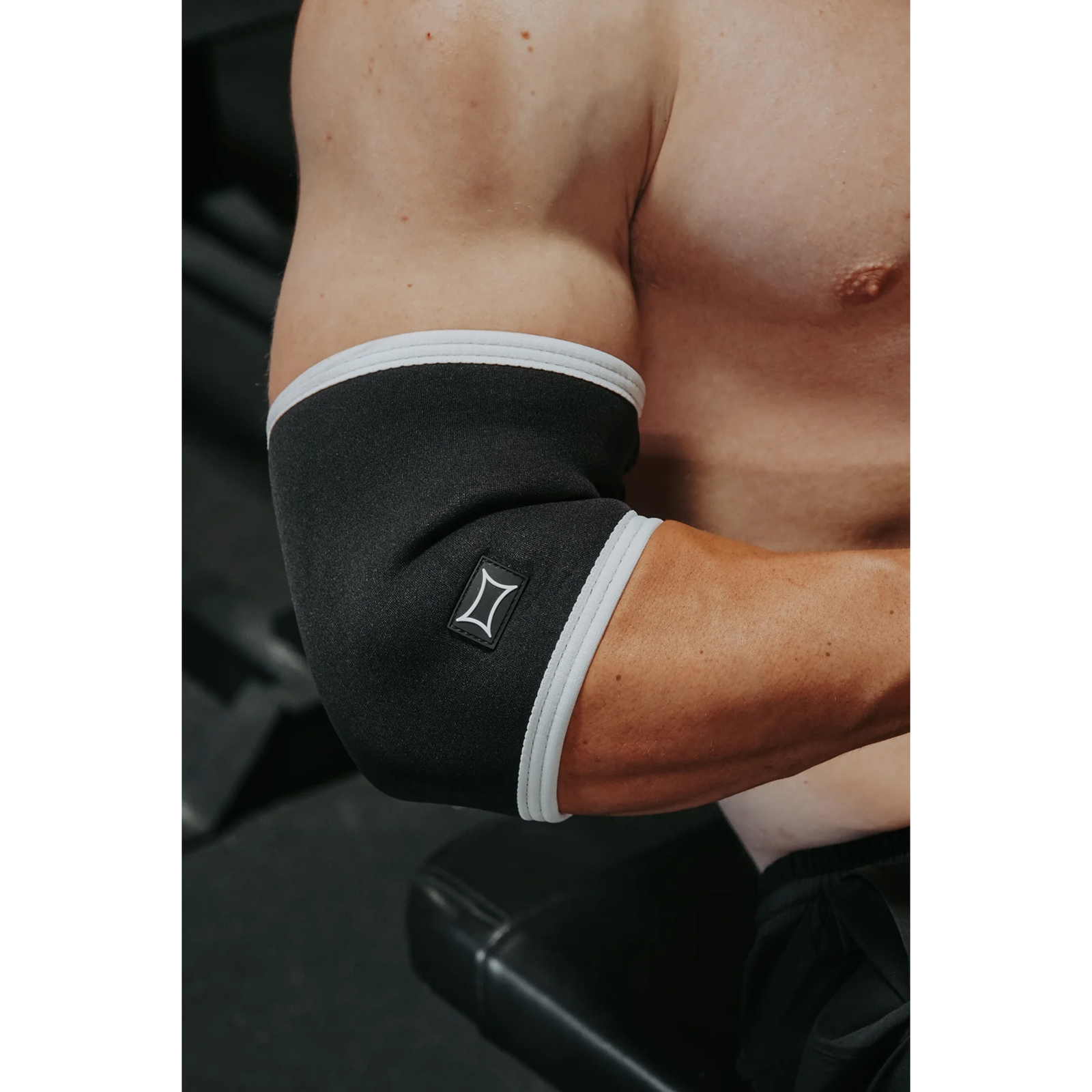 Sling Shot Compression Elbow Sleeves by Mark Bell - Black