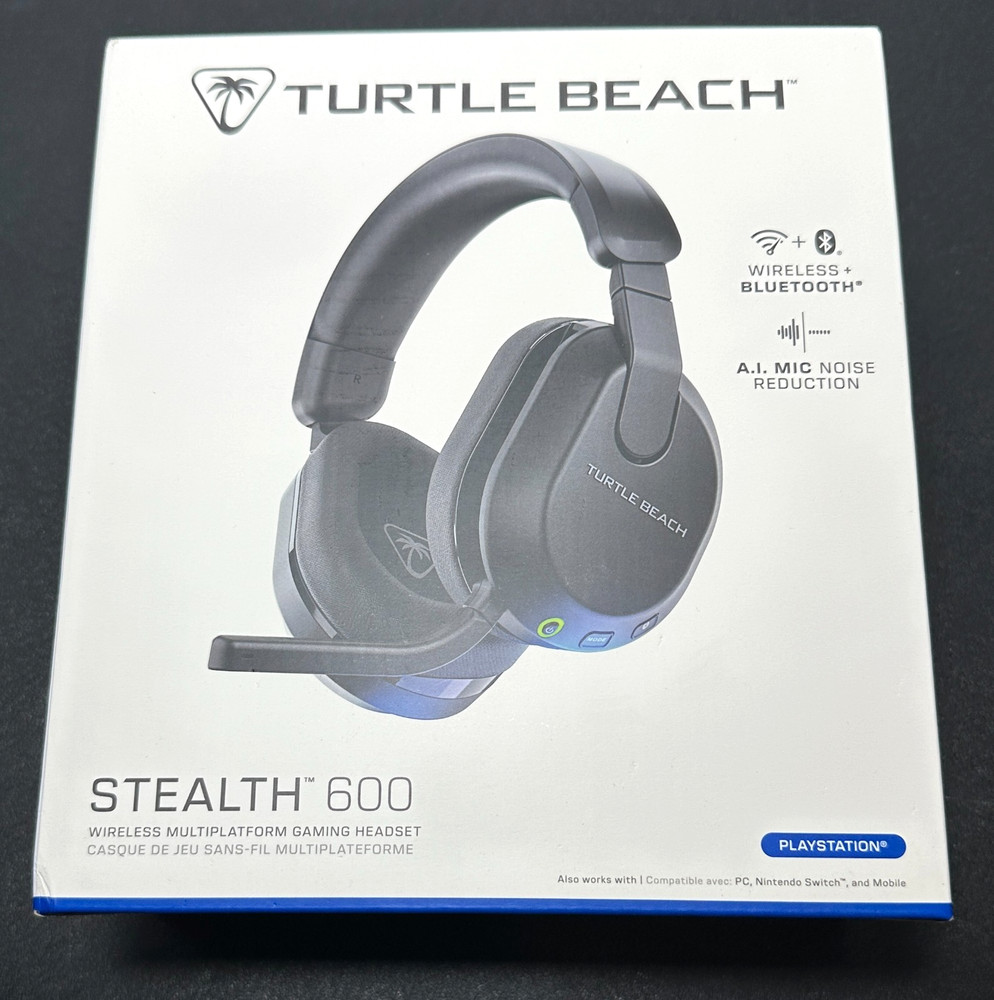 Turtle Beach Stealth 600 Gen 3 Wireless Gaming Headset PS5 PS4 PC Switch