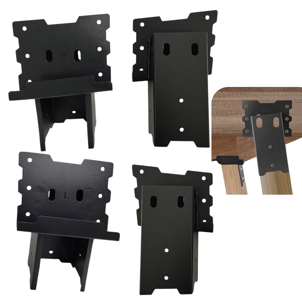 4x4 Outdoor Multi-Use Angle Brackets,Platform Bracket for Deer Stand Brackets