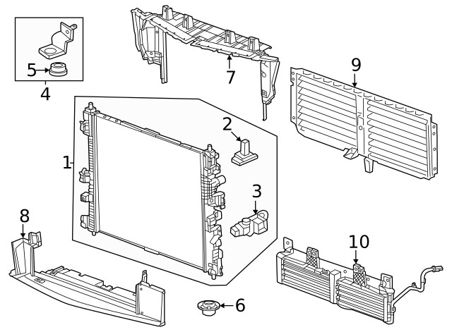 Genuine GM Lower Shutter 26343401