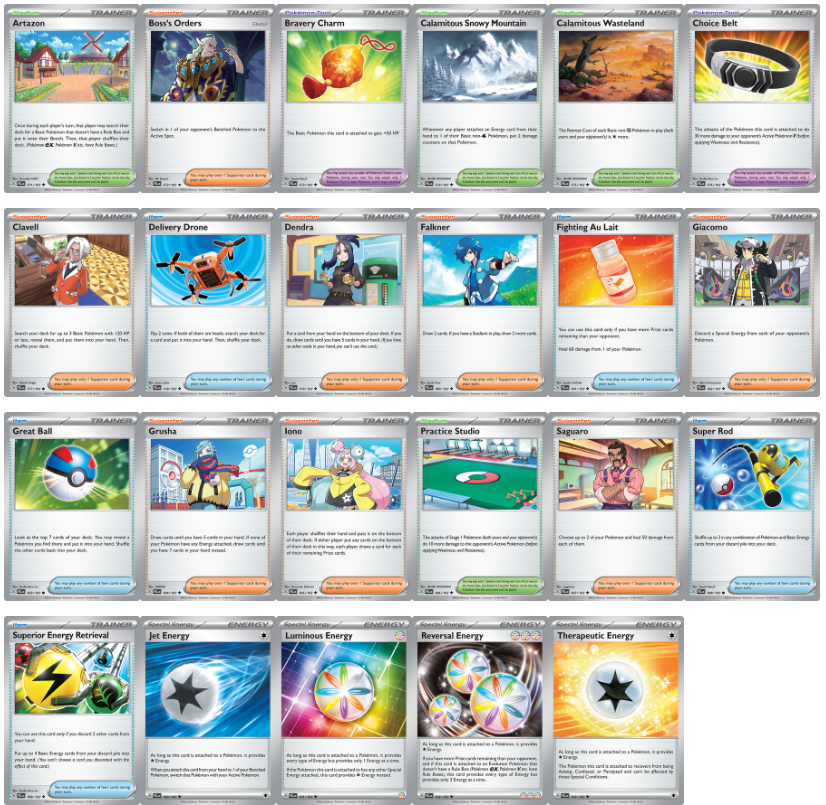 Pokemon Paldea Evolved Pick Your Cards