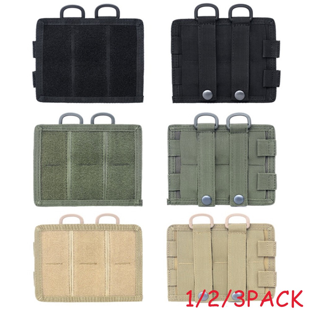 Tactical EDC Tool HOOK&LOOP Board Bag Magazine Pouch Molle Patch Board Panel US