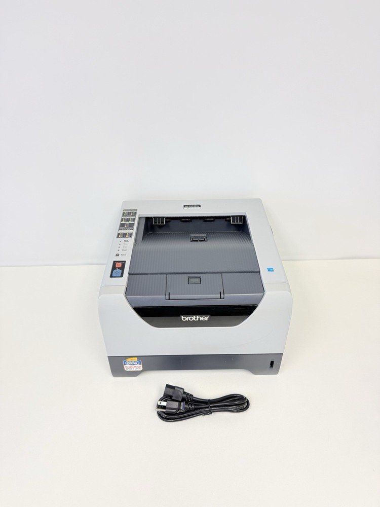 BROTHER HL-5370DW Workgroup Laser Printer Duplex W/ Cord Tested