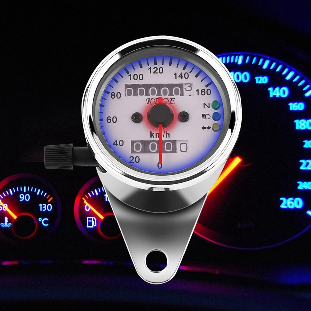 Odometer, 1 Piece, Universal, Motorcycle, Speedometer, Display, Dual Display...