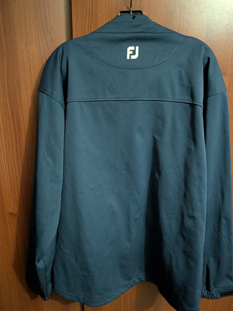 Mens Footjoy full zip jacket XL blue