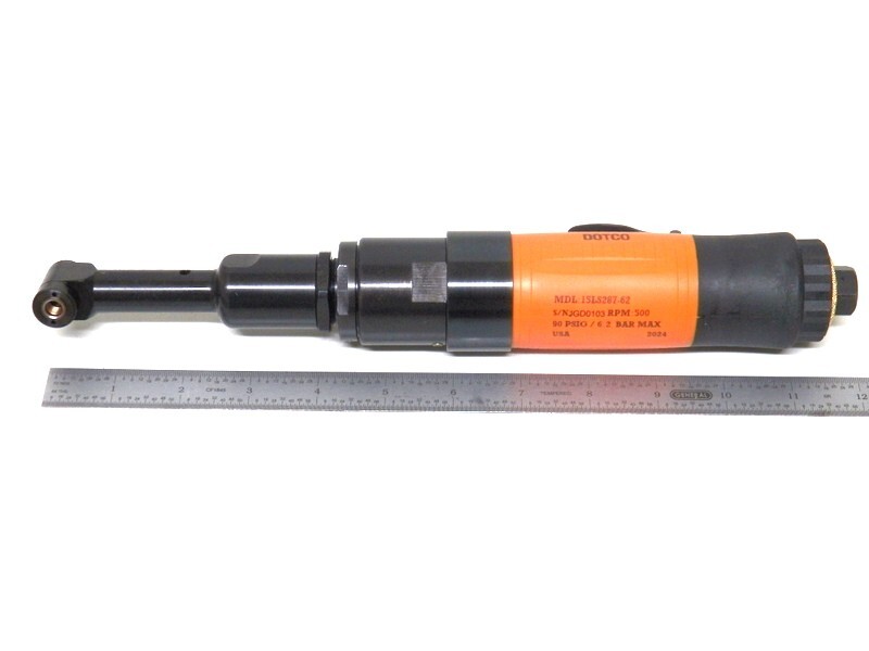 NEW Dotco 500 RPM 1/4-28 Threaded Angle Drill