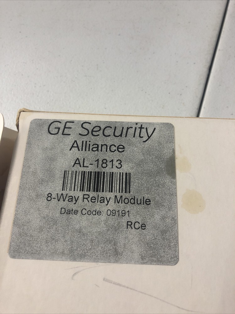 GE Security AL-1813 8 Way Relay Module.
