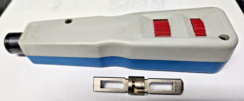 Impact punch down tool with blade #66 network wire punch down cable cat5e cat6