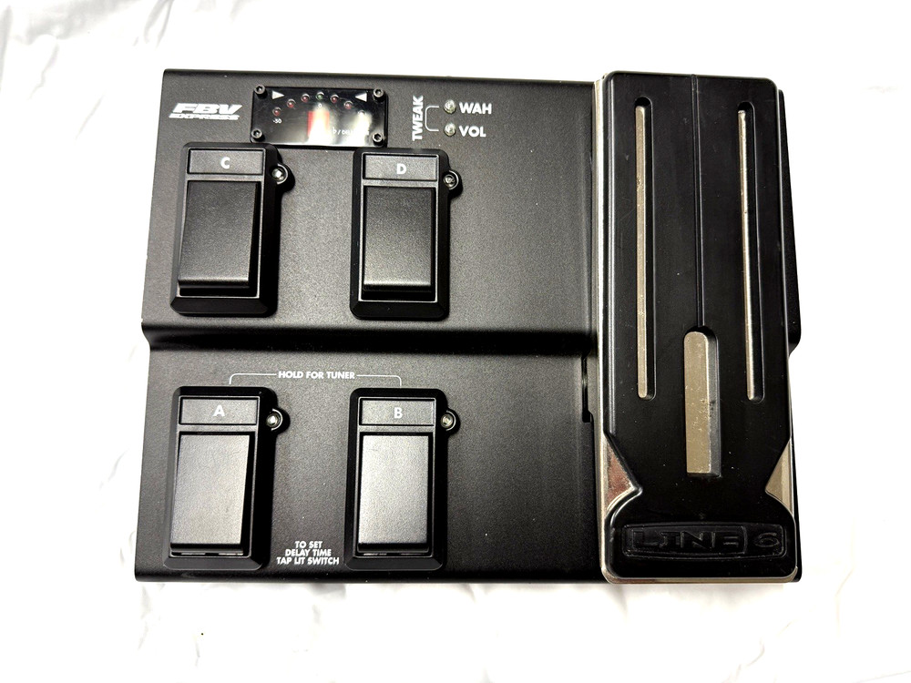 Line 6 POD DXT Multi-Effects Processor & FBV Foot Controller Set Used Tested .