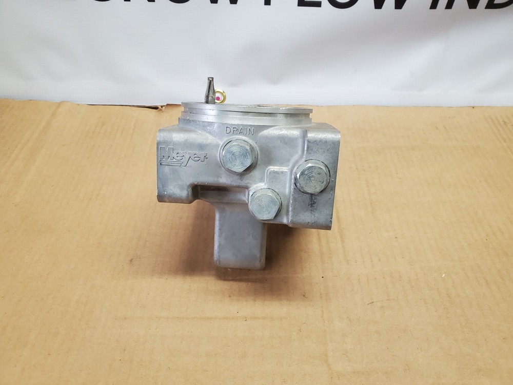 Genuine OEM Meyer 15573 Snow Plow Pump Base & Strainer Assembly E46 E47 E57