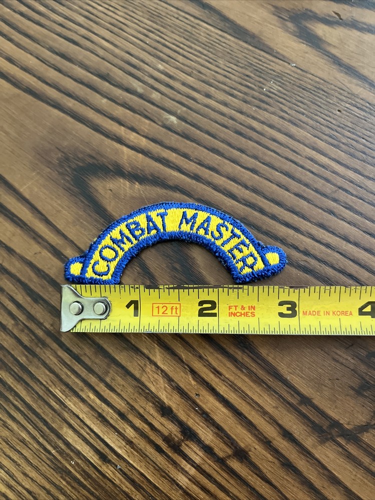 VTG Military COMBAT MASTER Patch