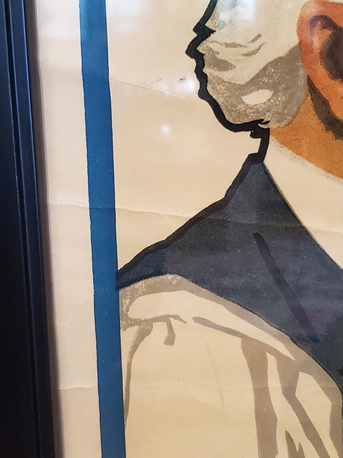 1917 I'm Off To Fight For Old Glory - Third Liberty Loan Framed WW1 Poster