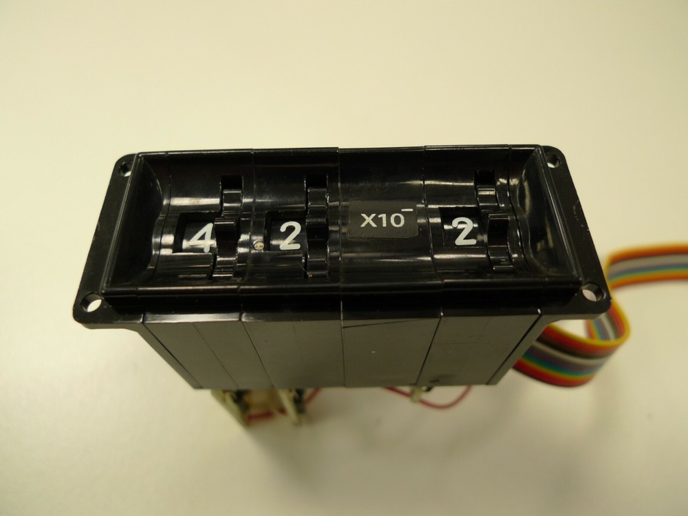 Switch Number Dial Wheel Indicator Cherry Electric Corp