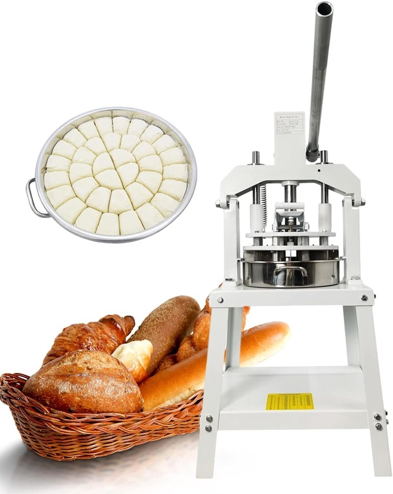 10 Pieces Manual Dough Divider Dividing Machine Cutter Bakery Bread Maker
