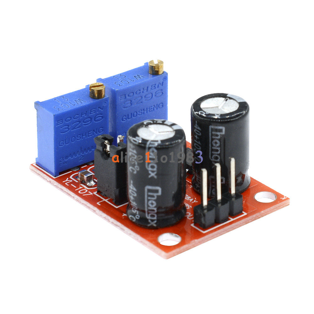 2PCS NE555 Duty Cycle and Frequency Adjustable Module Square Wave rectangular