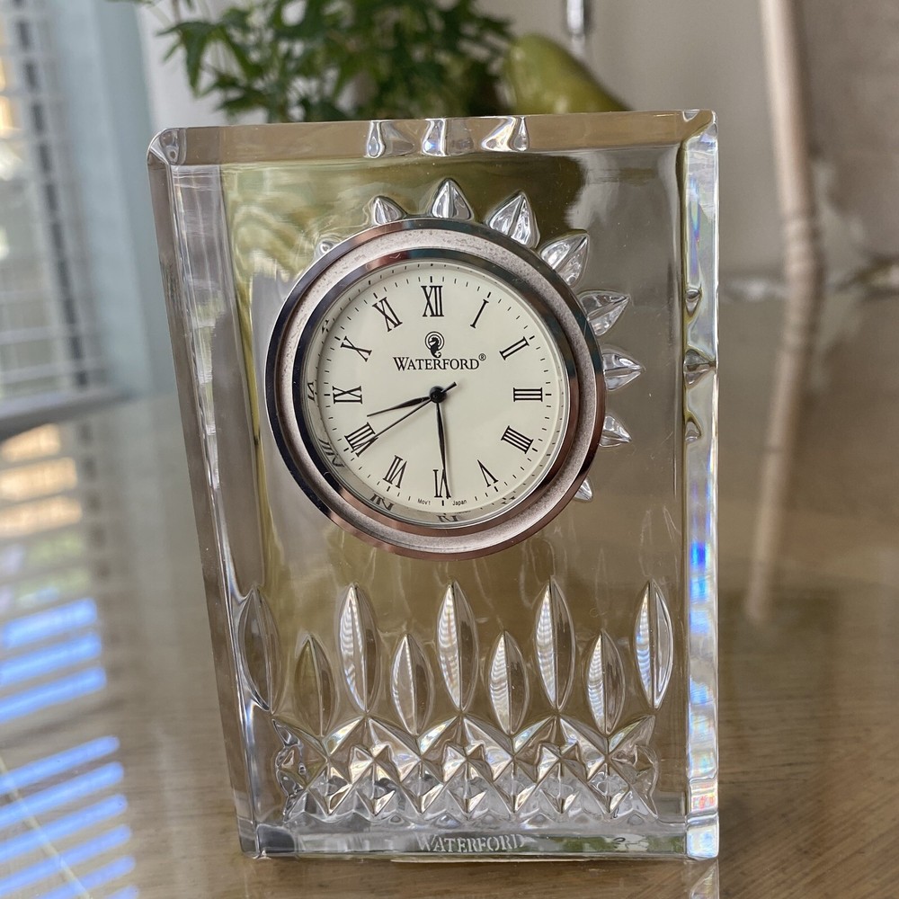 Waterford Crystal Lismore Small Clock, No Box*