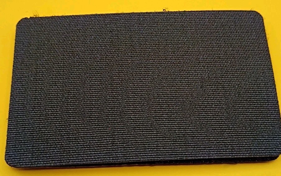 PVC Rubber Patch Black/Gray Thin Green Line Flag Hook & Loop Alien Gear Holsters