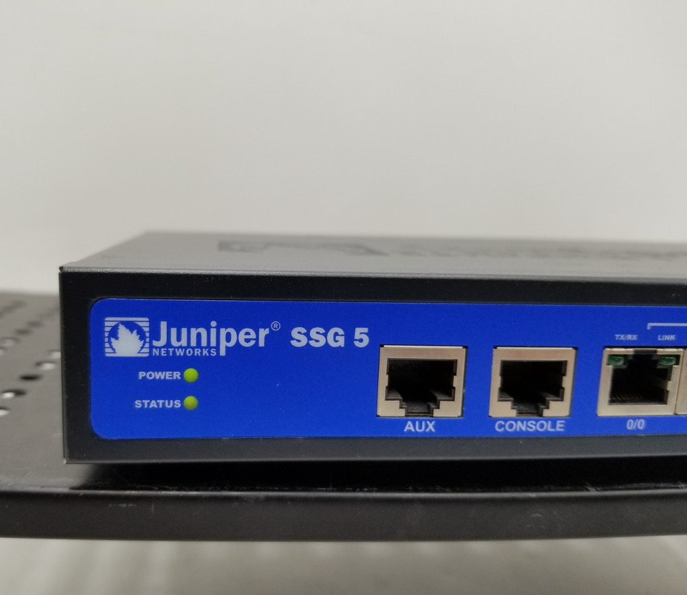 Juniper Networks SSG5 VPN Firewall Security
