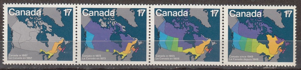 W CANADA 0890-893a CANADA DAY