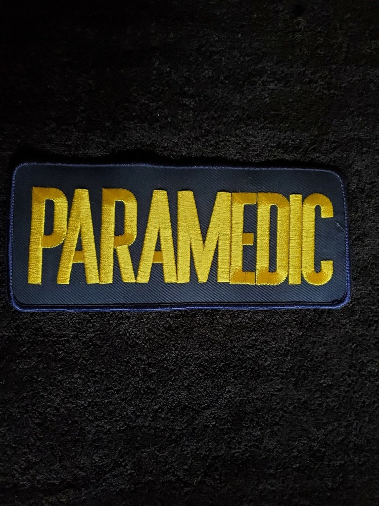 4-Tactical paramedic patch