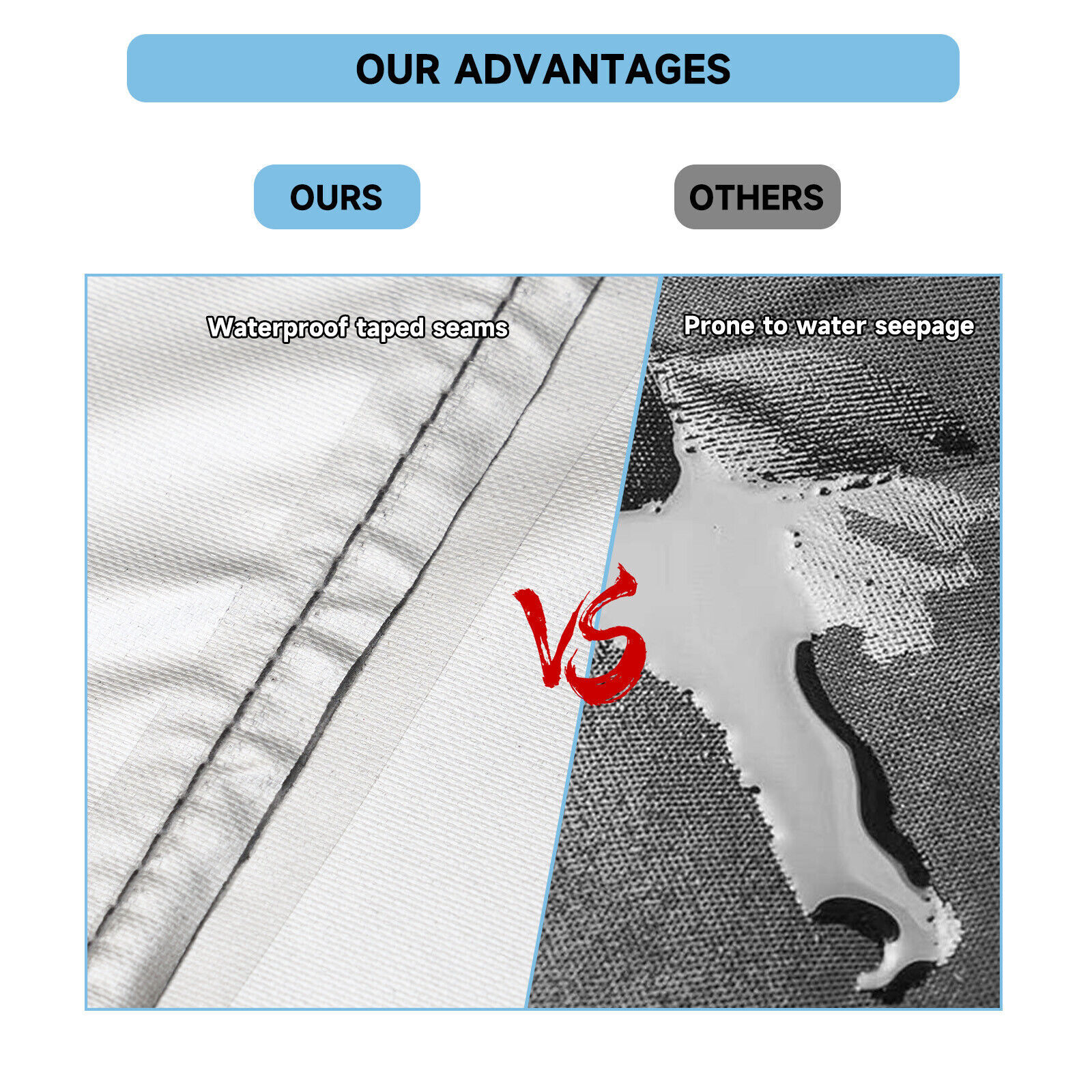 Patio Chaise Lounge Cover Waterproof Heavy Duty Outdoor Furniture Chair Cover US